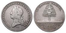 Braunschweig Calenberg Hannover, Georg II. 1727-1760, Silbermedaille 1737
