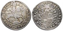 Mansfeld, Peter Ernst I., Bruno II., Gebhard VIII. und Johann Georg IV. 1587-1601, Taler 1592
