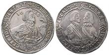 Sachsen Altenburg, Johann Philipp, Johann Wilhelm und Friedrich Wilhelm II., 1625-1632, Reichstaler 1626