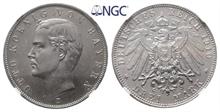 Bayern, Otto 1886-1913, 3 Mark 1910