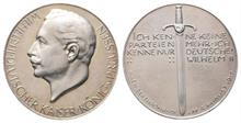 Preußen, Wilhelm II. 1888-1918, Silbermedaille 1914