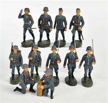 Elastolin, 11 Soldaten der Luftwaffe