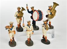 Elastolin, 6 Marine Musiker