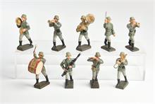Lineol, 9 musizierende Soldaten