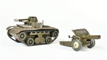 Joustra, Panzer Tschad + Geschütz