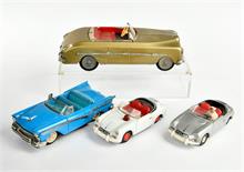Tippco, Haji u.a., 2x Porsche, Ford + Cabriolet