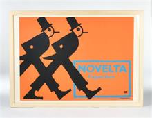Plakat "Novelta Cigaretten" 1960