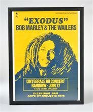Plakat "Bob Marley & the Wailers" 1977