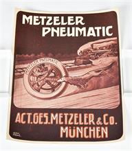Plakat "Metzeler Pneumatic"