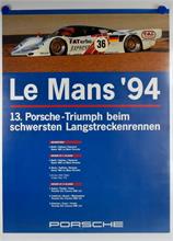 Porsche Plakat "Le Mans 94",
