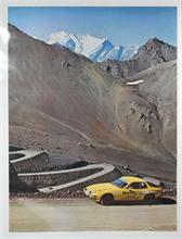 Porsche Plakat "Bergkulisse"