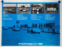 Porsche Plakat "Le Mans 24h"