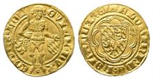 Bayern, Wilhelm V. als Herzog von Holland 1350-1389, Goldgulden (Florin d'or) o.J. (1378-1385)