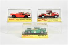 Dinky Toys, C111, Ford GT, De Tomaso