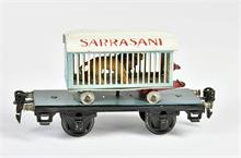 Märklin, Plattformwagen mit Sarrasani Tierwagen
