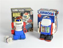 Lamba I Robot + Electronic Sonic Controlled Robot