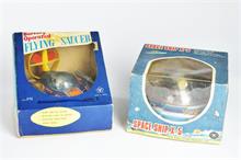 Yonezawa + Modern Toys, Flying Saucer & Space Ship