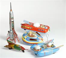 Yanoman u.a., Konvolut Space Toys