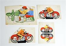 Niedermeier, Tippco, originale Entwürfe für Motorräder