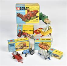 Corgi Toys, Konvolut Landwirtschaftsmodelle