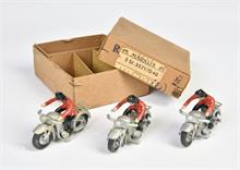 Märklin, Motorrad Händlerpackung mit 3 Motorrädern 5521/G 40