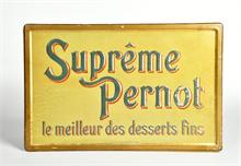 Supreme Pernot, Blechschild