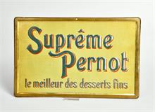 Supreme Pernot, Blechschild