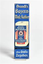 Brandl Bayern Malz-Kaffee, Blechschild