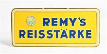 Remy's Reisstärke, Blechschild