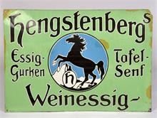 Hengstenberg, Emailleschild
