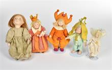 Christa Mann, Chris Trolls Dolls, 5 Puppen