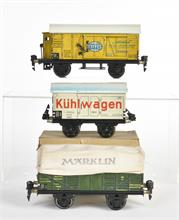 Märklin, 3 Güterwagen