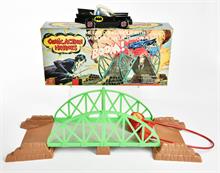 Batman Comic Action Heroes, The Exploding Bridge With Batmobile And Activator