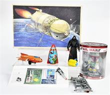 Konvolut Space Toys, Star Wars u.a.