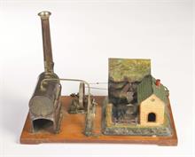 Bing, Dampfmaschine mit Wassermühle