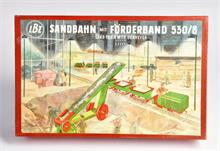 LBZ, Sandbahn mit Förderband 530/8