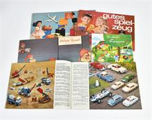 VEDES, 5 Spielwaren-Kataloge 60er Jahre