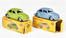 Dinky Toys, 2x VW Käfer