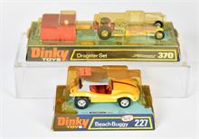 Dinky Toys, Dragster Set + Beach Buggy