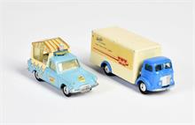 Corgi Toys, Wallis Commer 5 Tons + Ice Cream Van