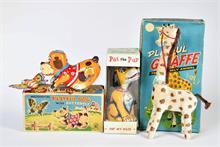Alps Giraffe, TPS Pup & Yanoman Dog