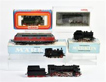 Märklin, 6 Lokomotiven