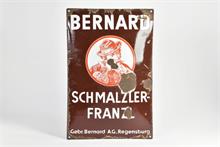 Bernard Schmalzler Franzl Regensburg, Emailschild
