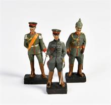 Lineol, Kaiser, Kronprinz und Adjutant
