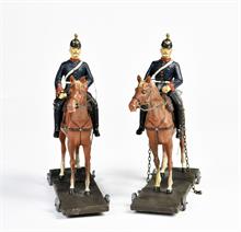 Zwei preußische Reiter