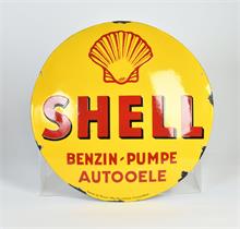 Emailleschild, Shell