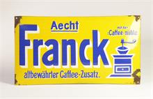 Aecht Franck Caffee, Emailschild
