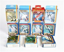 Matchbox, 11 Skybusters Modelle