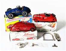 Schuco, Grand Prix Racer, Commando Auto 2000 & Examico 4001