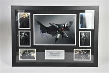 Original unterschriebene Fotocollage von Batman The Dark Knight